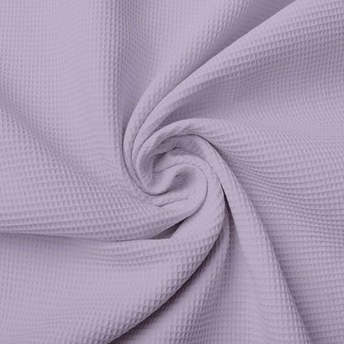 Image of Super Soft & Breathable 100% Microfiber Waffle Blanket - Throw Blanket and Quilt for Bed & Sofa Cal King(72x84) Size - Pastel Purple