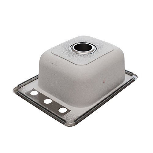 Kindred FSB1722BX 8" Deep Stainless Steel Single Bowl Topmount Bar