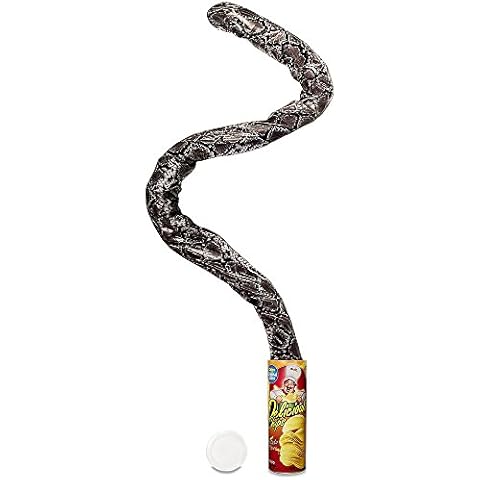IUUWTMV Funny Magic Potato Chip Cans Snake Scary Fries Toys April Fool Day Halloween Party Decoration Fun Toys Prank Toy Cover