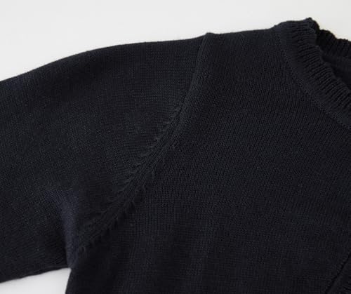 Image of Girls Bolero Cardigan Sweater Toddler Kids Long Sleeve Button Knit Shrug Cropped Cover Up Jacket Tops