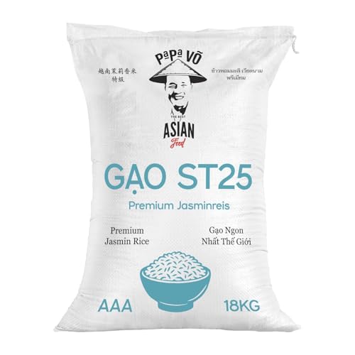Papa Vo Premium Jasmin Reis GAO ST25, AAA-Qualität, 18 kg