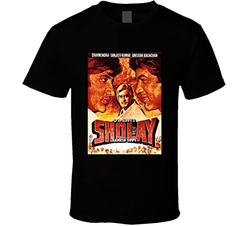 Sholay 70s Movie Fan T Shirt
