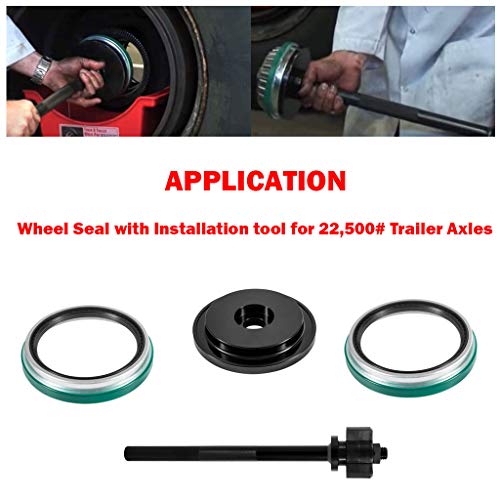 Royalo Wheel Seal With Installation Tool For 22,500# Trailer Axles #TOP1