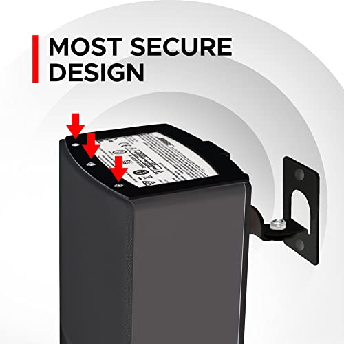 image for Soundtouch 10 Wall Mounting Kit for Bose Sound Touch 10, Black, Comple
