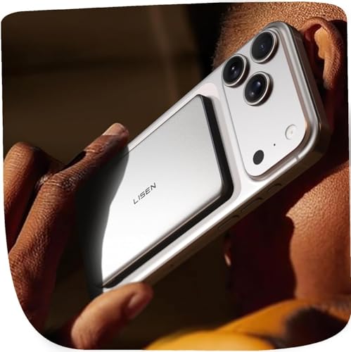 LISEN pour Batterie Externe Magsafe iPhone 17,0.8 CM Ultra Slim Batterie Magsafe Magnetique 5,000mAh Mini Power Bank pour iPhone 17 Air/16/15/14/13 Pro Max,Voyage Power Bank sans Fil Externe Induction