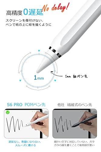 Rokomi 【2025新モデル ワイヤレス充電型】 タッチペン iPad専用ペン の商品画像 6