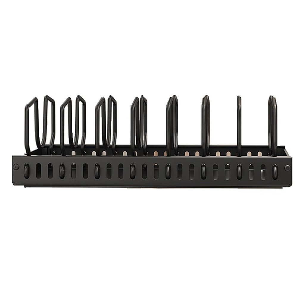 CTRLZS Pull-Out Cabinet Storage Telescopic Pot Cover Rack Table Storage Rack Multifunctional Dish Rack Without Punching Holes