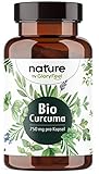 Bio Curcuma - 240 Kapseln - 4500mg (Bio Kurkuma + Bio schwarzer Pfeffer) pro Tagesdosis - Mit Curcumin + Piperin - Laborgeprüft, hochdosiert ohne Zusätze in Deutschland hergestellt