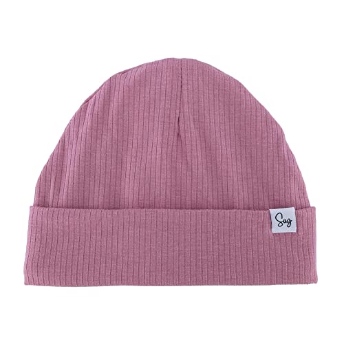 Image of Jersey Beanie Hat for Newborn Baby Boys Girls Silky Satin Lined Hats Bonnet Toddler Infant Little Kids Beanies Caps