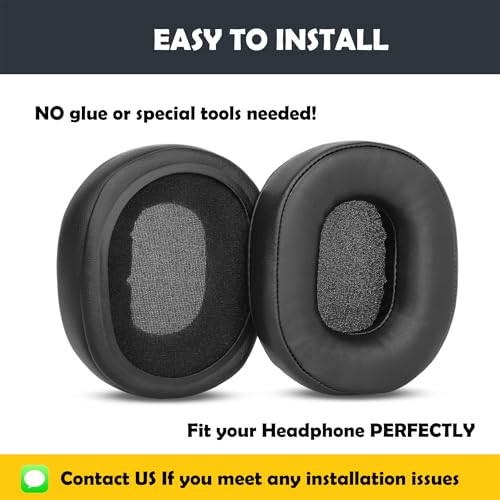 RIG 800 HS Earpads Cushion Replacement with Protein Leather for RIG 800 HS,RIG 800 LX,RIG 800 HD Gaming Headsets miniatura 4