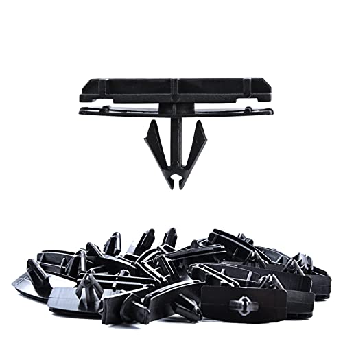 Image of OTUAYAUTO 30PCS Fender Flare Clip - Rocker Moulding Clip Replacement for Jeep Wrangler JK & Unlimited JK 2007-2018, Replace OEM: 68039280-AA