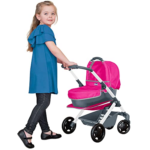 Chicco Pink - Passeggino 3 in 1, con 3 modalità