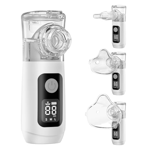 Nebulizador Portátil,Adecuado para ancianos y niños