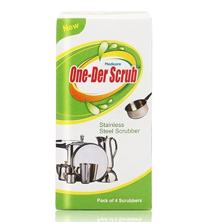 GREEN ORGANICS MODICARE ONE DER Scrub (Pack of 4 PCS)