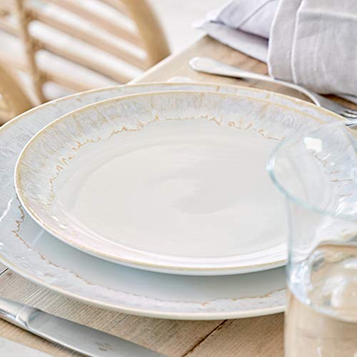 Plato Base Casafina Stoneware 14" Taormina Blanco miniatura 2