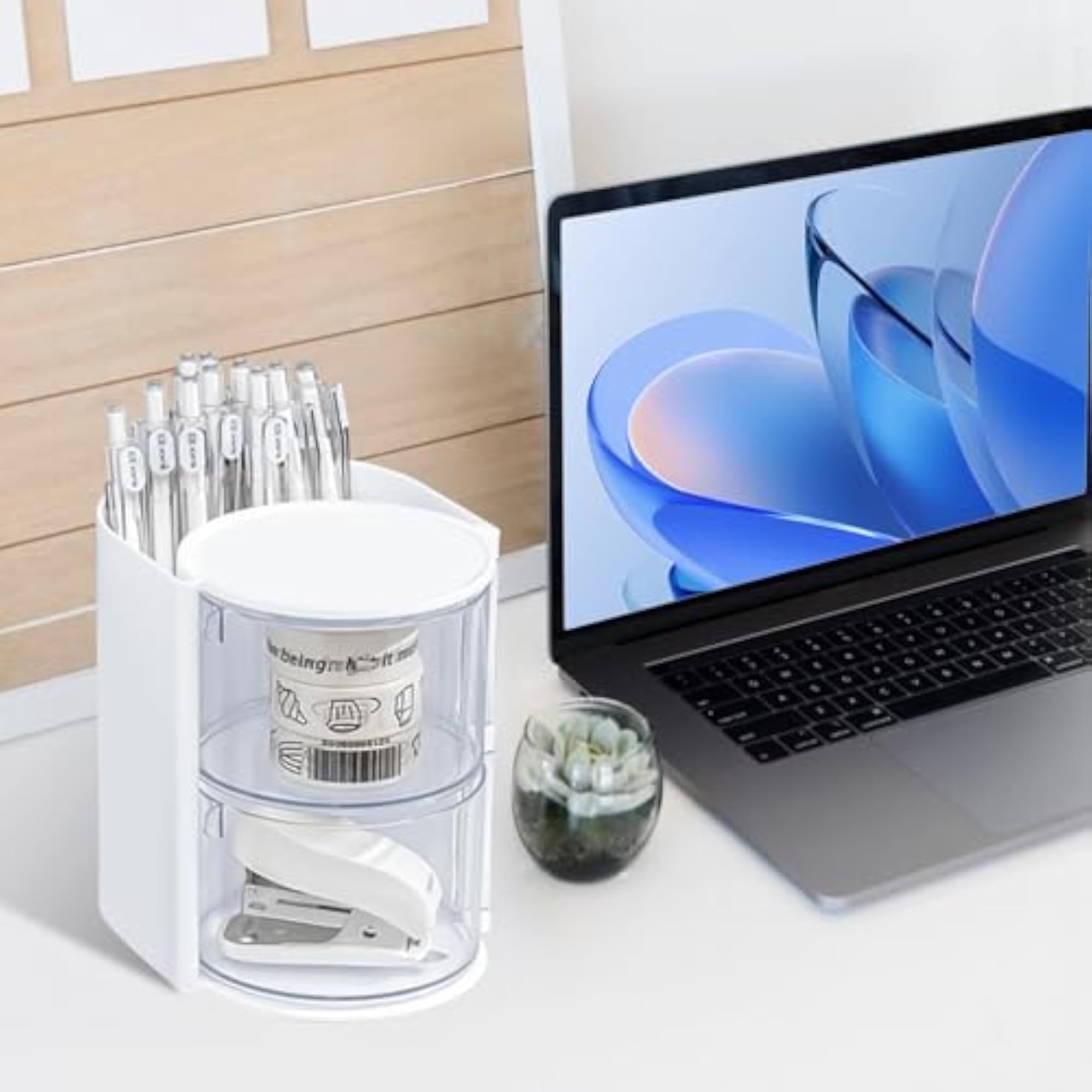 Hair Accessories Organizer with Brush Holder