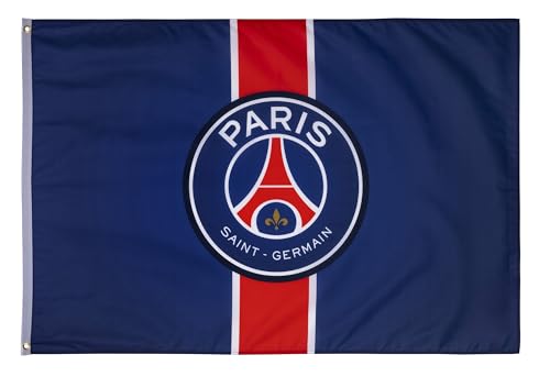 PSG Drapeau Collection Officielle Paris Saint Germain - Taille 150 x 100 cm
