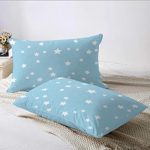 Parure de lit avec fermeture éclair facile à changer housse étoiles 220x240 - 6