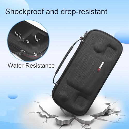 RLSOCO Hard Case for ASUS ROG Xbox Ally X/ROG Xbox Ally Gaming Handheld | Compact Design with YKK Zipper & Scratch Protection - Black (Case Only)