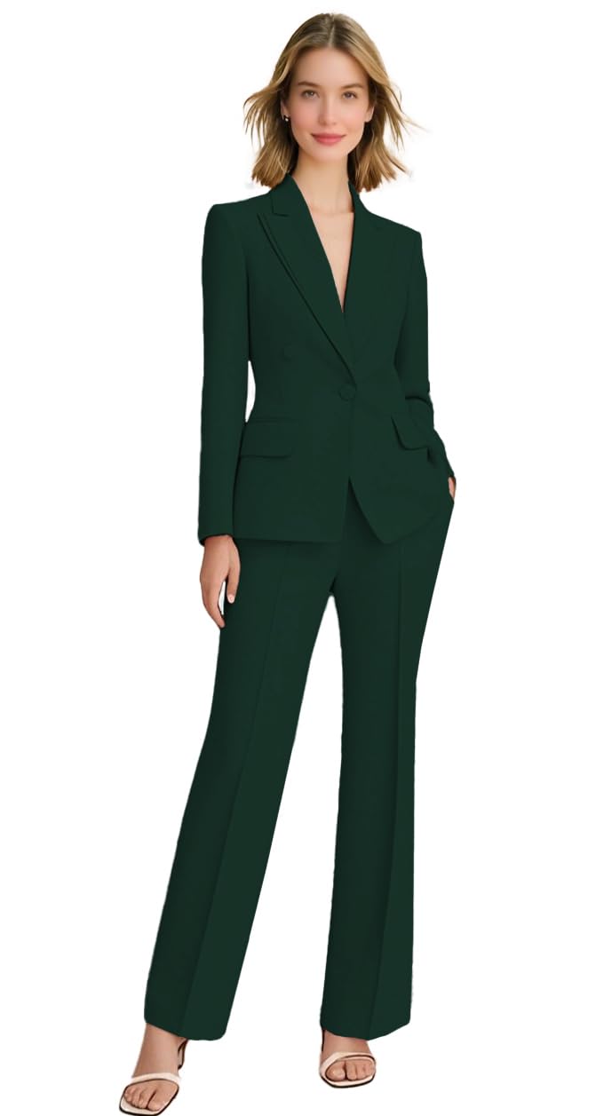 2 pezzi pantaloni da donna abiti eleganti slim fit abiti da lavoro professionale abbigliamento casual