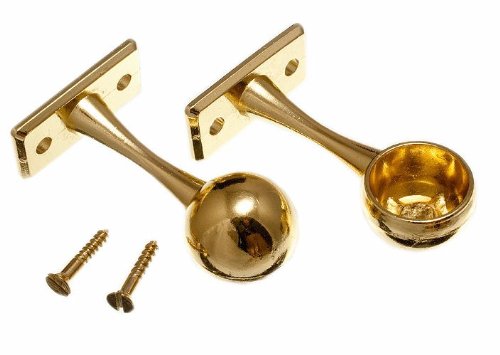 Supports de tringle de penderie 19mm en métal pour dressing lourd