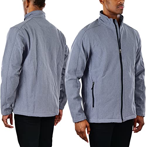 Image of ToBeInStyle Men's Warm and Comfortable Active Zip Up Jackets
