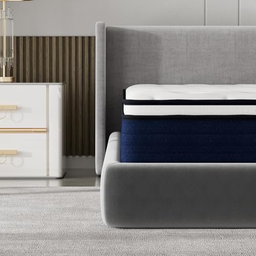 DEWINNER Matelas à Ressorts, 140x200, 7 Zones