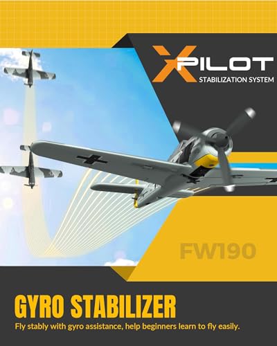 Image of VOLANTEXRC RC Planefor Beginners, WWII A6M Zero Fighter 2.4GHz, 4CH Remote Control Airplane with Xpilot Stability & One Key Aerobatics, RC Plane for Adults (761-17)