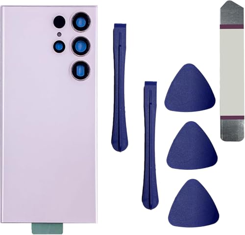 Réparer vitre arrière Samsung S23Ultra brisée avec kit violet
