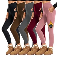 5packs -Black/Dark Gray/Burgundy/Brown/Lilac Pink