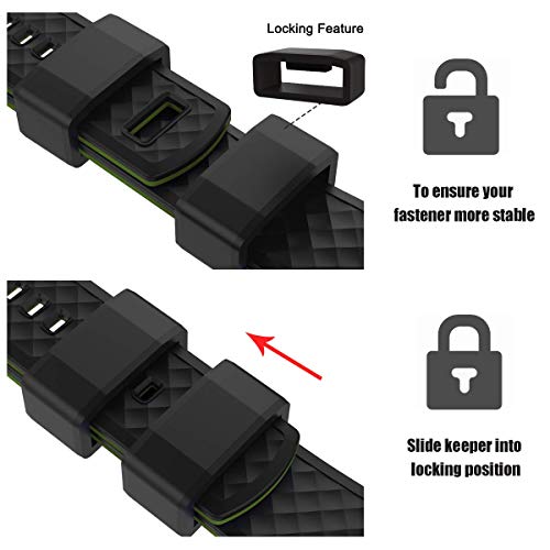 Ritche 22Mm Silicone Watch Band Compatible With Samsung Galaxy Watch 3 (45Mm) Quick Release Rubber Watch Bands For Men Women #TOP4