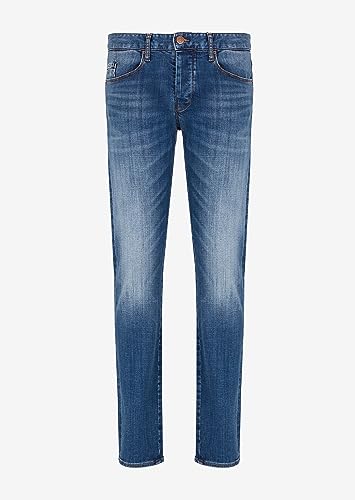 Armani Exchange Mens Armani Exchange Men's J10 Skinny Comfort Stretch Cotton Denim3
