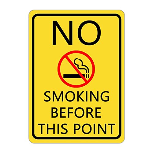 No Smoking Before This Point ���^���T�C�� 12x16�C���` ���B���e�[�W �m�x���e�B ���H �X �x�� ���m�点 �A���~�j�E�� �u���L�Ŕ� ����&���O���� ���_�� �h�� �A���~�T�C�� �E�H�[���A�[�g