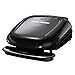 George Foreman GR0040B 2-Serving Classic Electric Plate Grill, Black