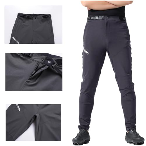 VEXALON Calças de mountain bike, calças de equitação bmx para homens, calças de ciclismo de biciclet