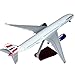 MACHASORS A350 Airplane Model 1/142 Scale A350 Model Plane with LED Lights and Airport Scene Accessories Ideal Display and Gift