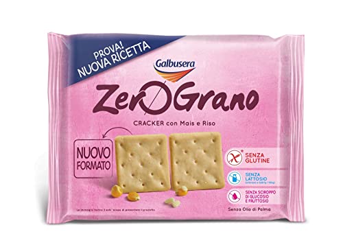 Galbusera - Crakers Senza Gluten - Con Mais e Riso - 320g (11.28 oz)