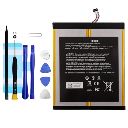 Vvuilsty 58-000187 Replacement Battery for HD 10 7th Gen 10.1