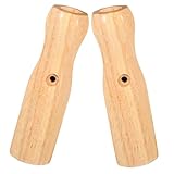 HOLIDYOYO 2Pcs Wooden Foosball Table Handles Ergonomic for Table Soccer Replacement Easy Assembly Indoor Game Accessories Enhance Family Entertainment