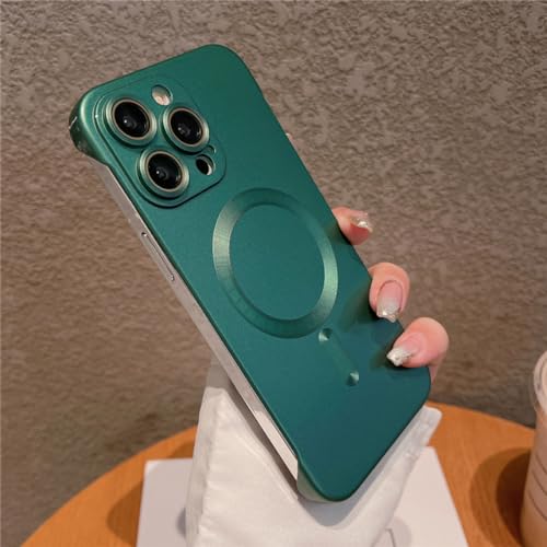 Coque sans cadre iPhone 14 Pro antichoc mate magnétique fine