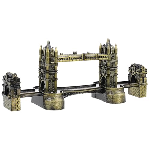 Bild: Warmhm Retro Optik Brckenmodell London Bridge Desktop Deko Wahrzeichen Sammelfigur fr Bro und Zuhause Geschenk fr 17,69 EUR bei amazon.de