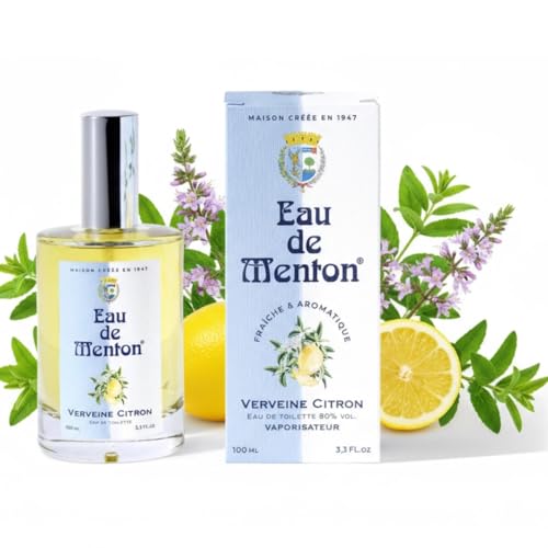 Eau de Menton Verveine-Citron – Eau de Toilette Citronnée et