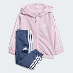 adidas Baby Essentials Shiny Hooded Track Suit Tracksuit Pants