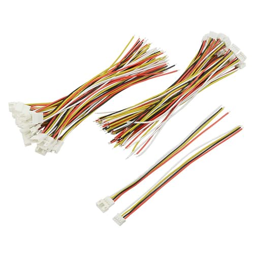 40 piezas cable conector macho y hembra 4 pines 2.0 mm miniatura 3