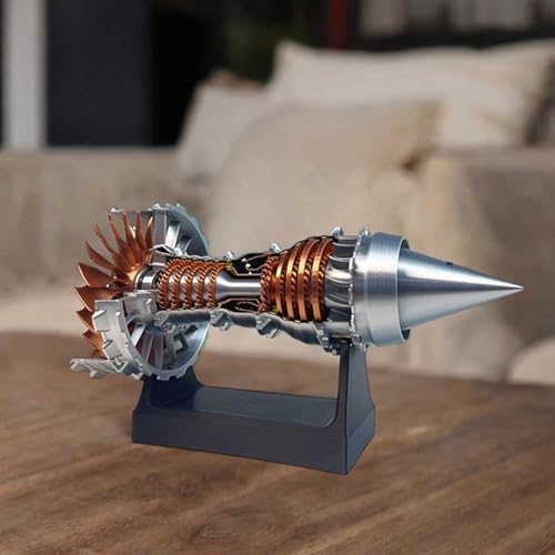 Image of CALANDIS Turbofan Engine Model Premium Mechanical Learning Tool Science Education Toy Unassembled