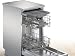 Bosch SPS2HMI42E, Serie 2, Smarter Geschirrspüler Freistehend, 45 cm breit, Silver Inox, Besteckschublade, extra Trocknung auf Knopfdruck, höhenverstellbarer Oberkorb, Anti Fingerprint, mit aquaStop