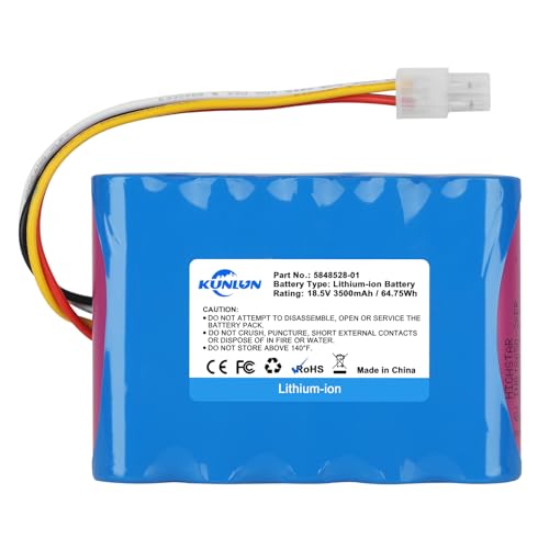 KUNLUN 18.5V 3500mAh Ersatzakku Li-ion für Husqvarna Automower 310,315,584 85 28-02, für Gardena Sileno R100Li,R130Li,R160Li, Mähroboter Akku für 5848228-01,5848228-02,5848528-01,5895862-01 KUNLUN 18.5V 3500mAh Ersatzakku Li-ion für Husqvarna Automower 310,315,584 85 28-02, für Gardena Sileno R100Li,R130Li,R160Li, Mähroboter Akku für 5848228-01,5848228-02,5848528-01,5895862-01