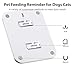 Did You Feed The Cat Tracker Magnet,Pet Feeding Reminder for Dogs Cats,Dog Fed Sign Flip Weekdays Am/Pm,Accessories Helps You to Track Feeding & Medication Reminder Magnets Device (#2B)