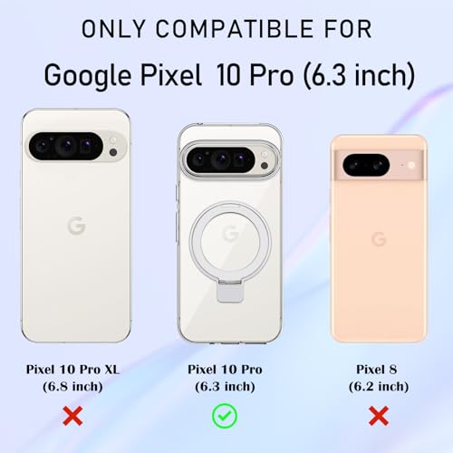 Coque MagSafe Google Pixel 10 Pro transparente et antichoc CameCosy - 7