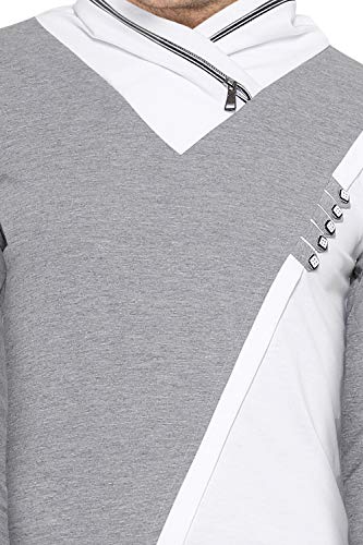 Image of Black Collection Men's Plain Slim Fit Full Sleeve T-Shirt